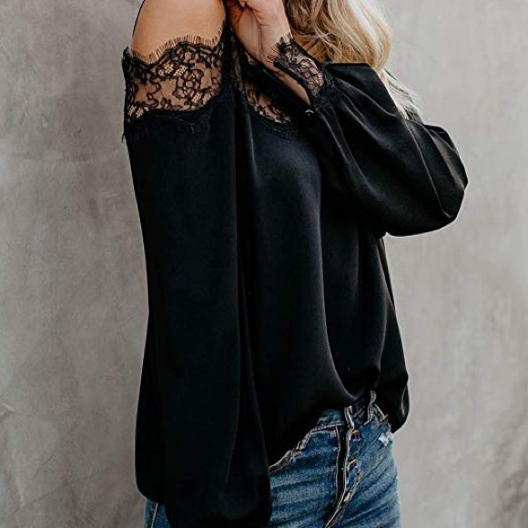 woman loose top blouse - Picture 2 of 5